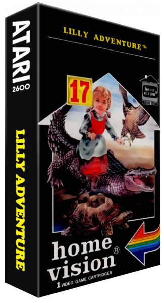 Lilly Adventure — box-3D (EU)