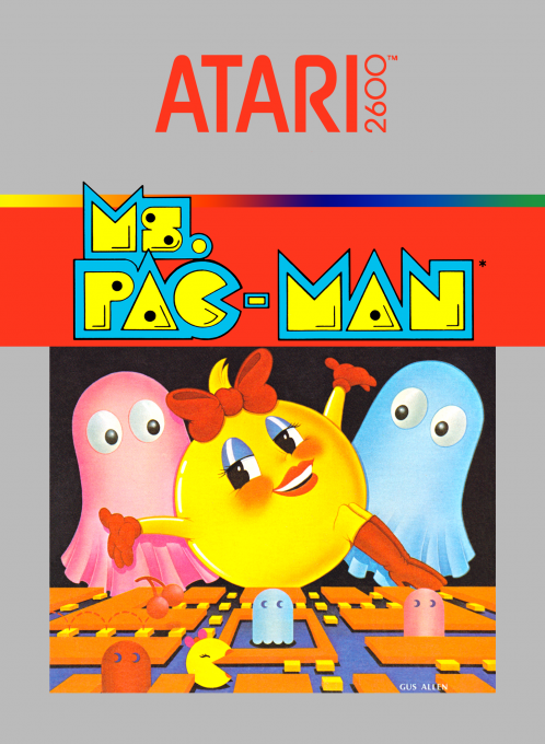 Ms. Pac-man box art