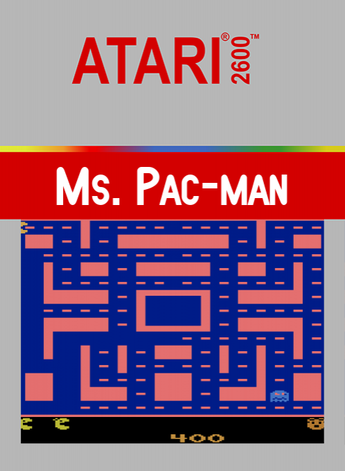 Ms. Pac-man — box-2D (SS)