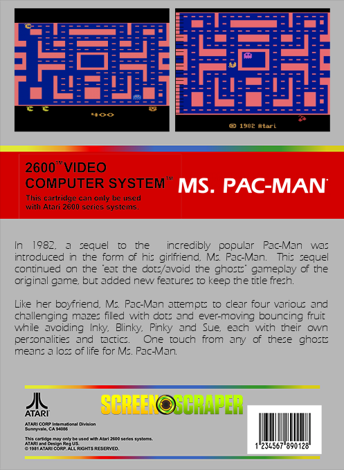 Ms. Pac-man — box-2D-back (SS)