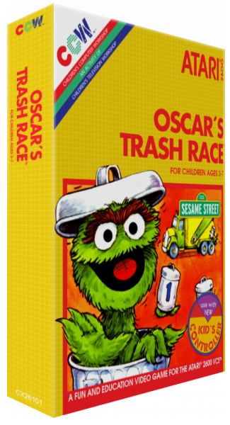 Oscar's Trash Race — box-3D (US)