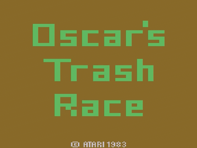 Oscar's Trash Race — sstitle (WOR)