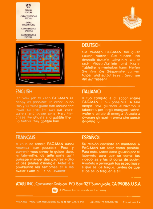 Pac-man — box-2D-back (EU)