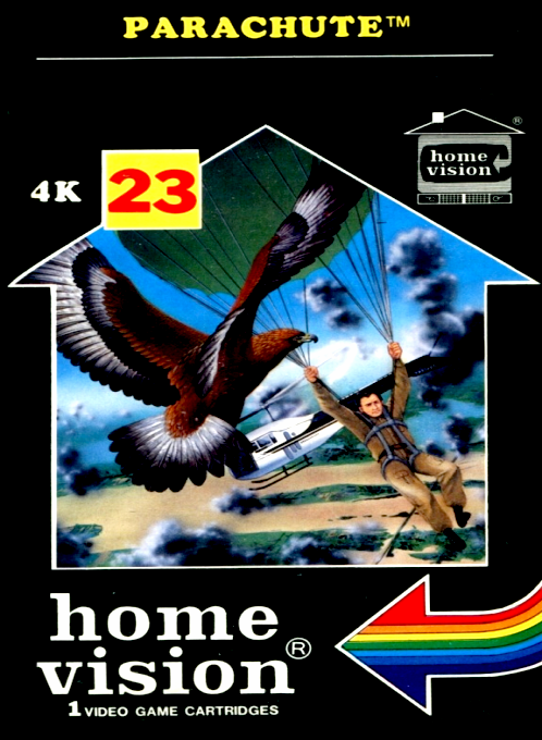 Parachute box art