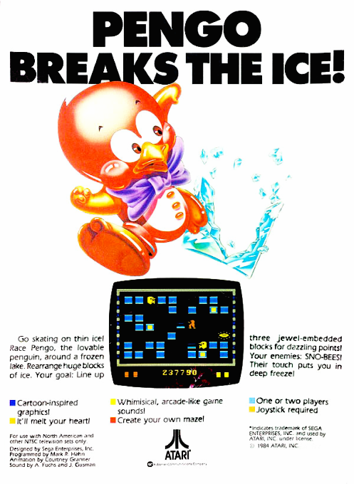 Pengo — box-2D-back (US)