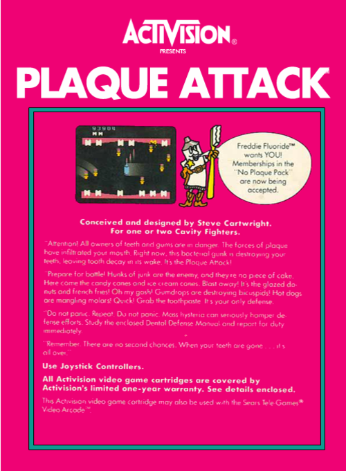 Plaque Attack — box-2D-back (US)