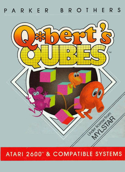 Q-bert's Qubes box art
