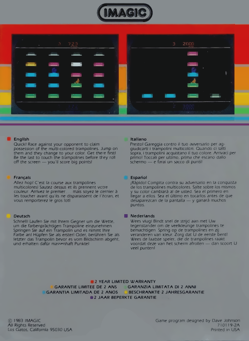 Quick Step! — box-2D-back (EU)