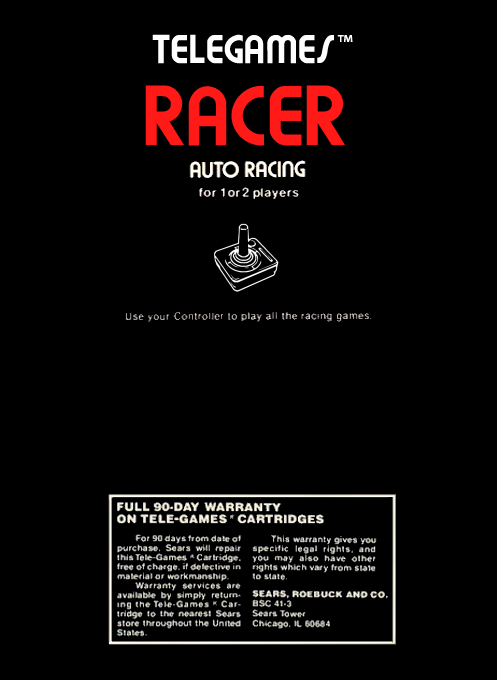 Racer — box-2D-back (US)
