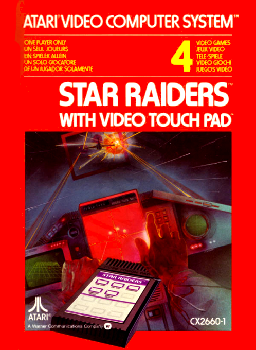 Star Raiders — box-2D (EU)