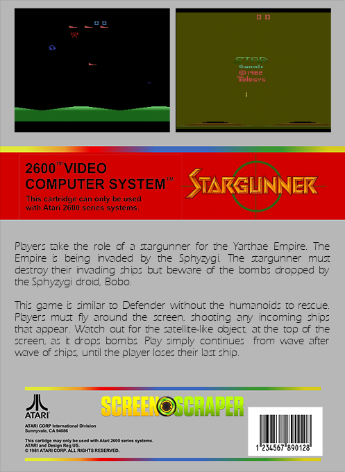 Stargunner — box-2D-back (SS)