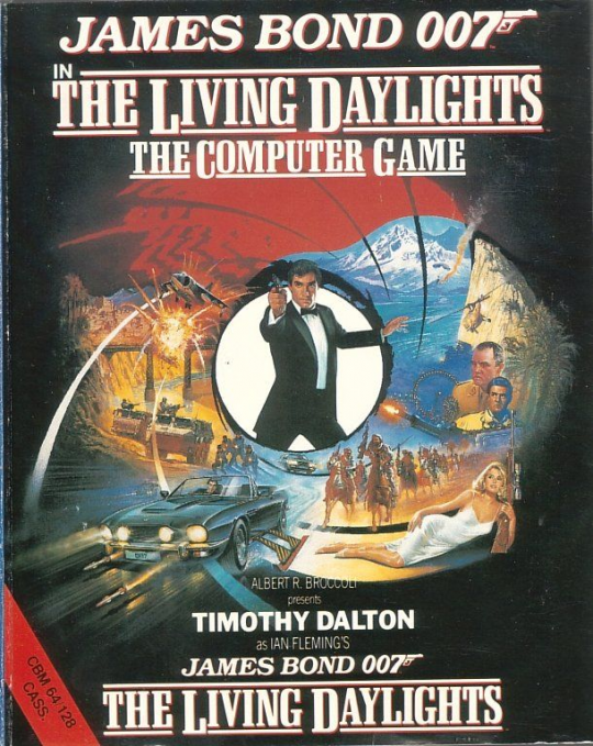 James Bond 007 in The Living Daylights box art