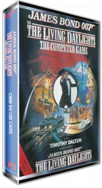 James Bond 007 in The Living Daylights — box-3D (EU)