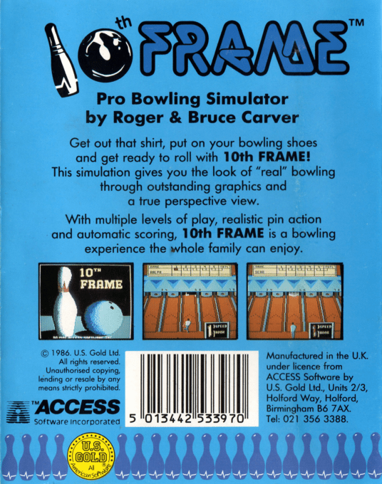 10th Frame — box-2D-back (EU)