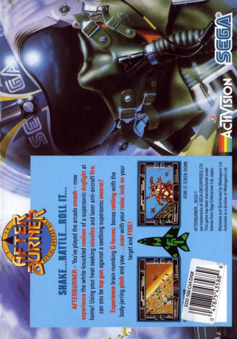 After Burner — box-2D-back (EU)