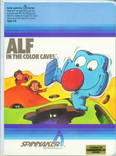 Alf in the Color Caves — box-2D (US)