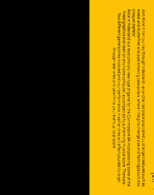 Alice in Videoland — box-2D-back (WOR)