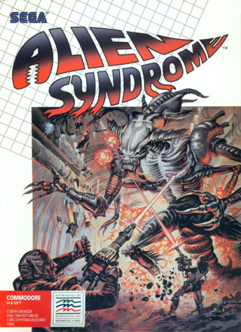 Alien Syndrome box art