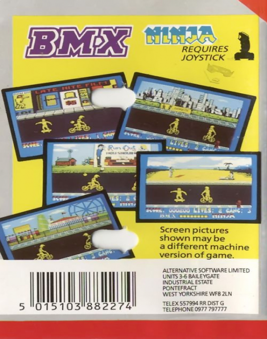 BMX Ninja — box-2D-back (EU)