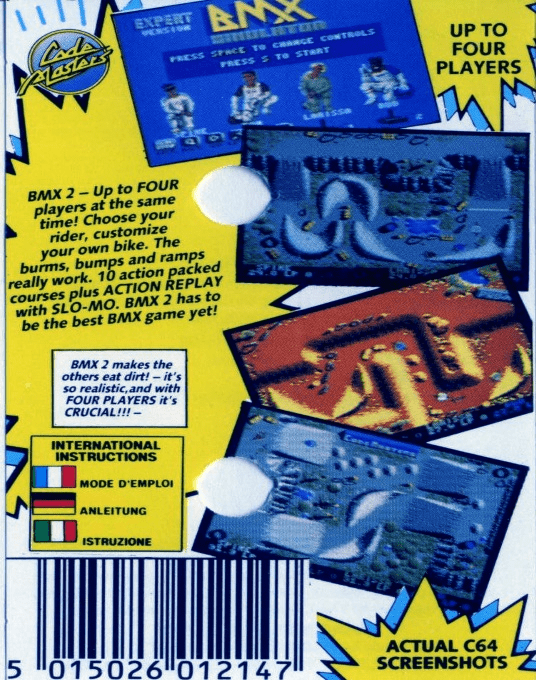 BMX Simulator 2 — box-2D-back (EU)