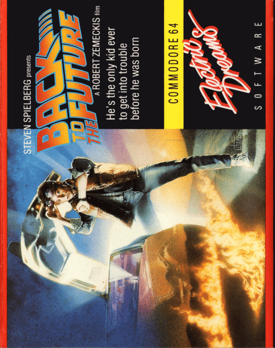 Back To The Future box art