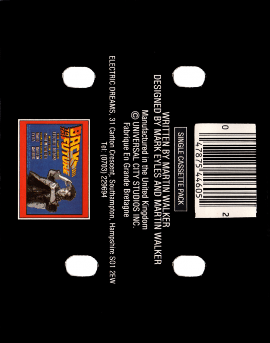 Back To The Future — box-2D-back (EU)