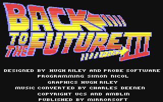 Back To The Future Part 3 — sstitle (EU)
