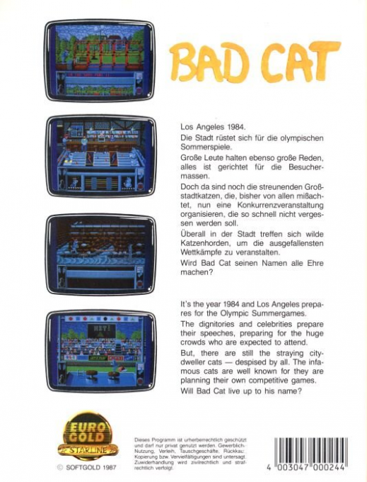 Bad Cat — box-2D-back (US)