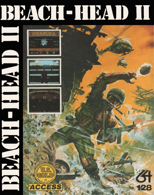 Beach-Head II - The Dictator Strikes Back — box-2D (EU)