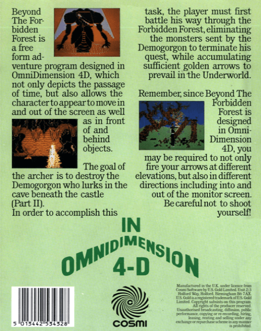 Beyond the Forbidden Forest — box-2D-back (EU)
