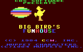 Big Bird's Funhouse — sstitle (WOR)