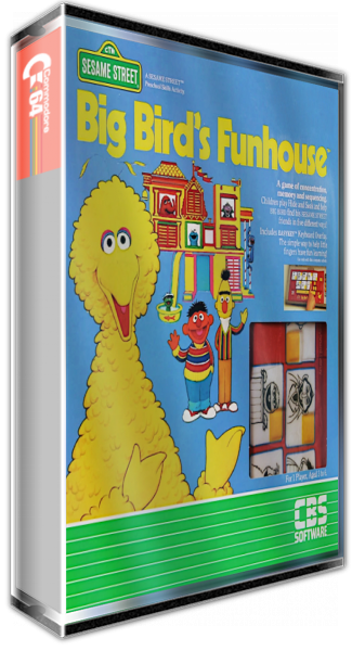 Big Bird's Funhouse — box-3D (US)