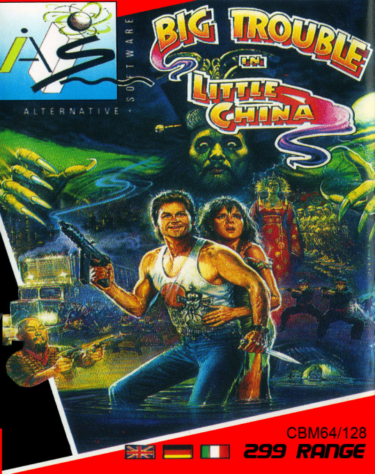 Big Trouble In Little China box art