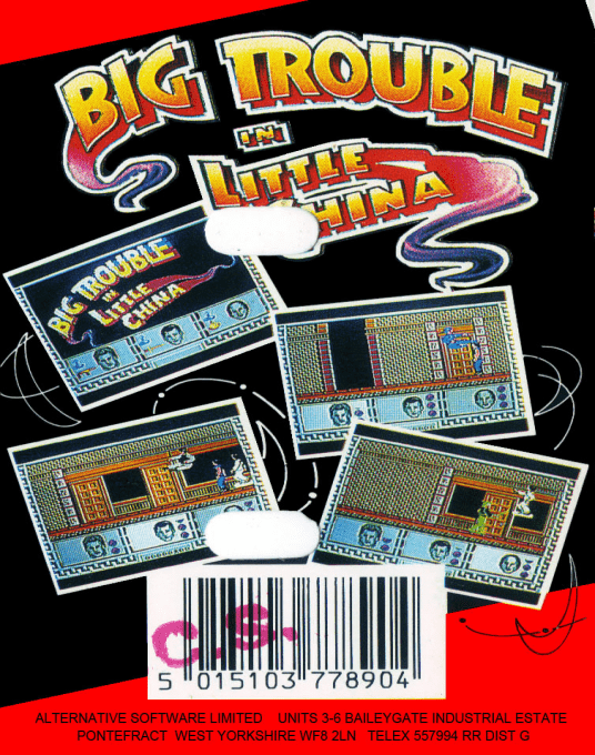 Big Trouble In Little China — box-2D-back (EU)