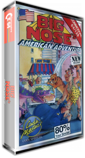 Bignoses USA Adventure — box-3D (EU)