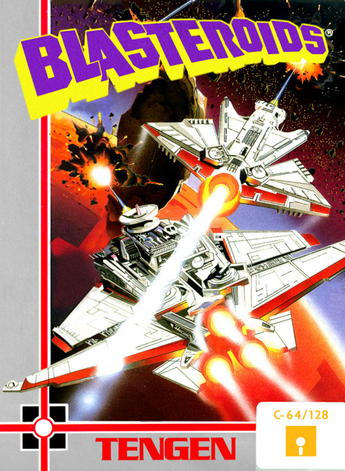 Blasteroids box art