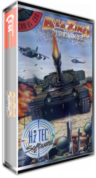 Blazing Thunder — box-3D (EU)