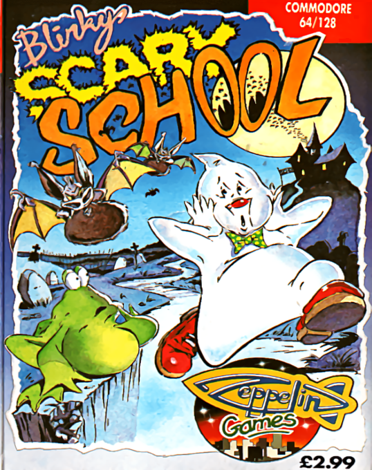 Blinky's Scary School box art