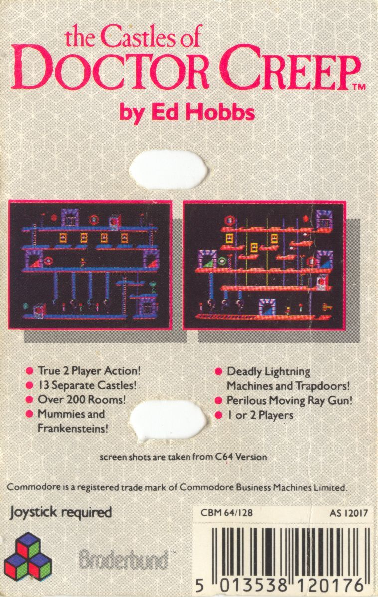 The Castles of Doctor Creep — box-2D-back (EU)