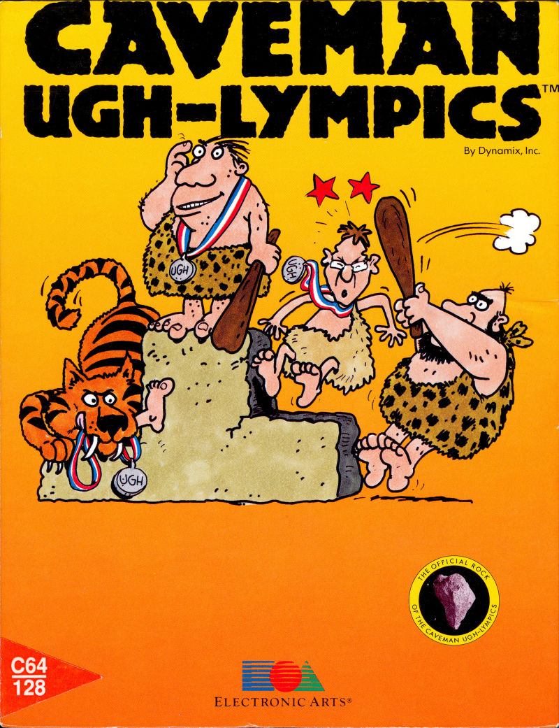 Caveman Ugh-lympics box art