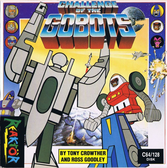 Challenge of the Gobots on the Moebius Strip box art