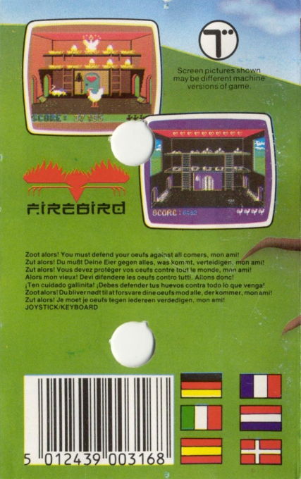 Chickin Chase / Cock 'In — box-2D-back (EU)