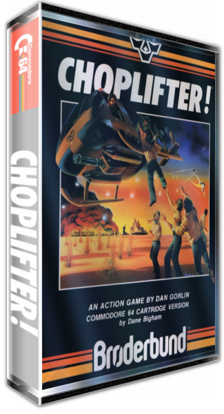 Choplifter! — box-3D (US)