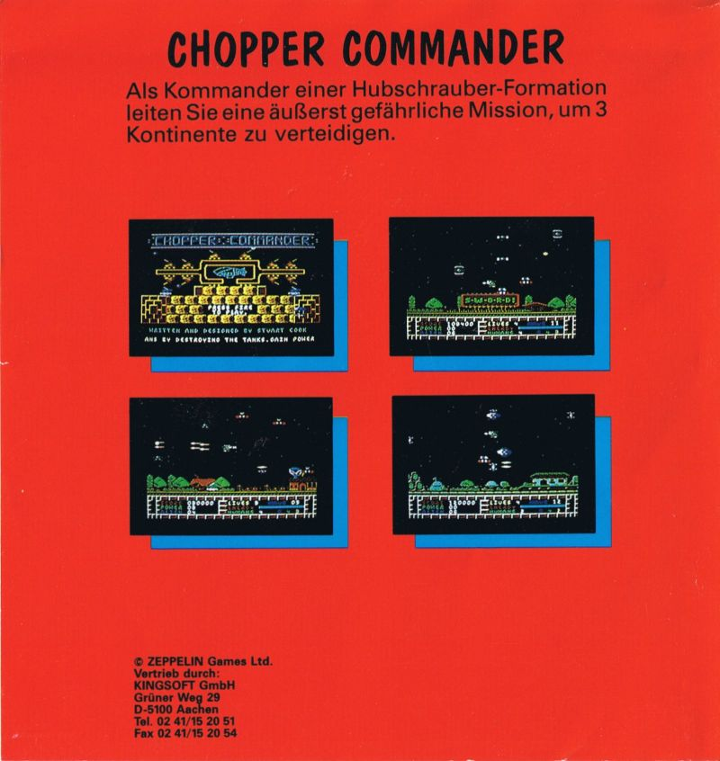 Chopper Commander — box-2D-back (WOR)
