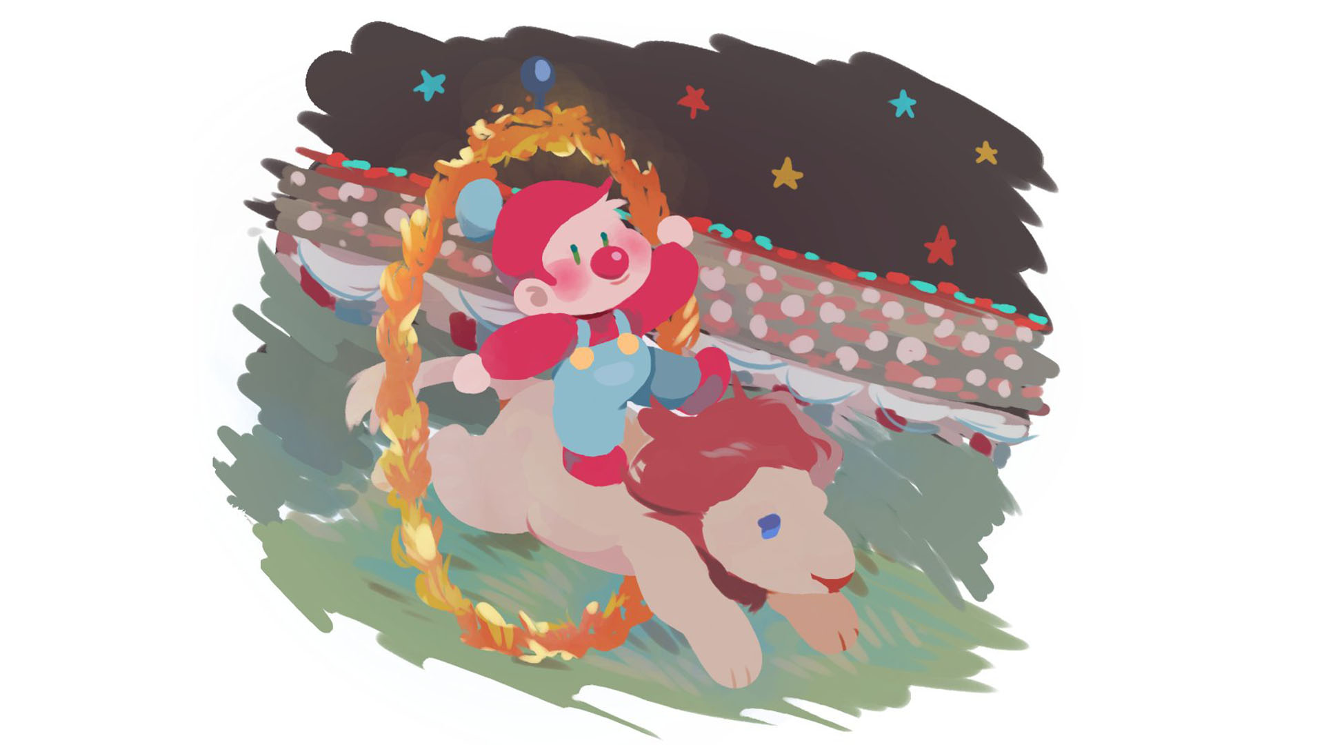 Circus Charlie — fanart