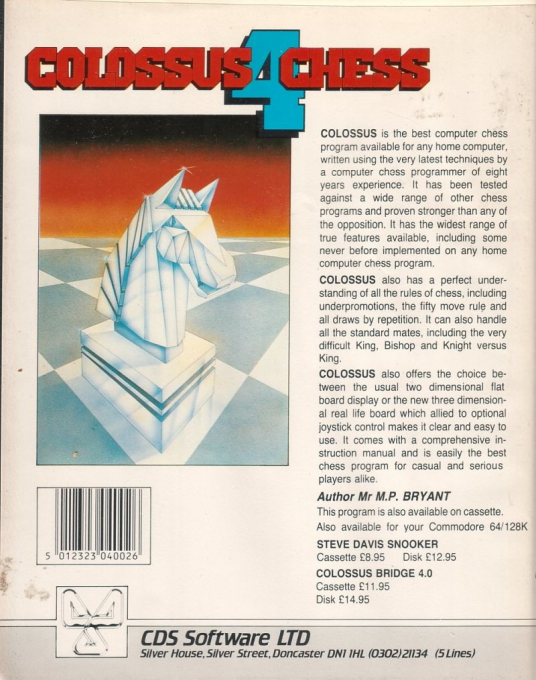 Colossus Chess 4 — box-2D-back (EU)