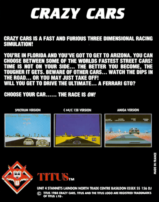Crazy Cars — box-2D-back (EU)
