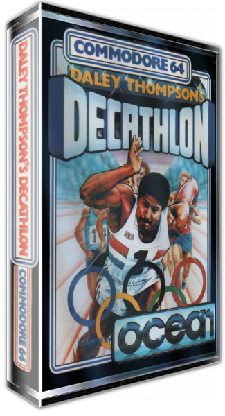 Daley Thompson's Decathlon — box-3D (EU)