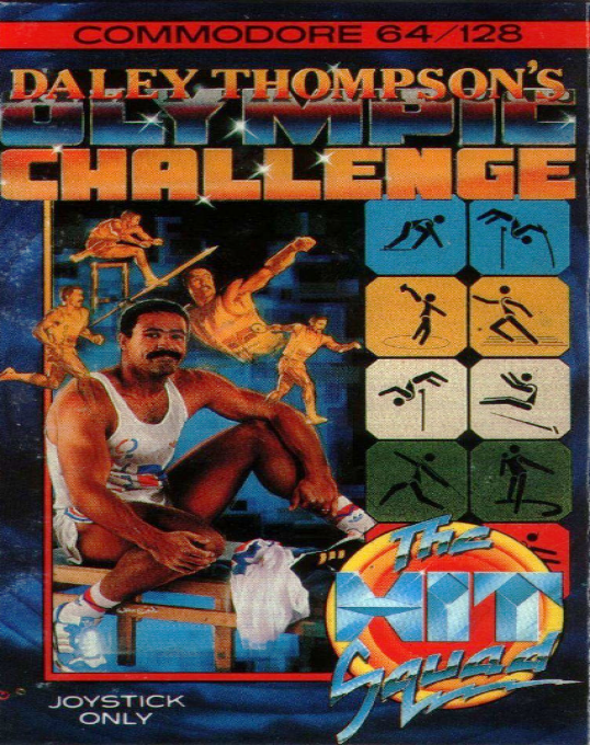 Daley Thompson's Olympic Challenge box art