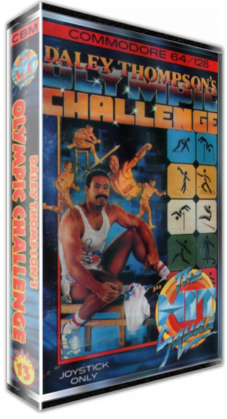 Daley Thompson's Olympic Challenge — box-3D (EU)